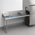 Thumbnail image #3 for John Boos Pro-Bowl 132-Inch Straight Clean Dishtable with 10-Inch Backsplash, Right-to-Left Operation