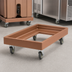 Thumbnail image #4 for Cambro Camdolly Open-Frame Beverage Server and Carrier Dolly Without Handles, 300 lb Capacity, Coffee Beige