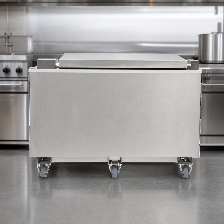 Product image #3 for Vulcan PRECIPAN 28-Gallon Braising Pan Back Panel Enclosure