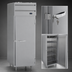 Thumbnail image #3 for Beverage-Air P-Series One-Section Reach-In Refrigerator, 21.01 Cu. Ft., Solid Door, Top-Mounted Self-Contained