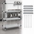 Thumbnail image #3 for Quantum Solid Stainless Steel Shelving Starter Kit, 60