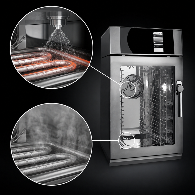 Product image #3 for Blodgett BLCT-10E Electric Boilerless Countertop Mini Combi Oven Steamer