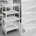 Thumbnail image #4 for Cambro Camshelving Premium 24 x 36 x 84 Inch 4-Shelf Solid Stationary Starter Polymer Shelving Unit