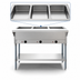 Thumbnail image #3 for KoolMore 3-Pan Open Well Electric Steam Table with Undershelf