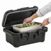 Thumbnail image #4 for Cambro Ultra Pan Carriers S-Series Non-Electric Top-Loading Insulated GN Food Pan Carrier for 1 Full-Size or Fractional Pan Up to 6 Inches Deep, Black