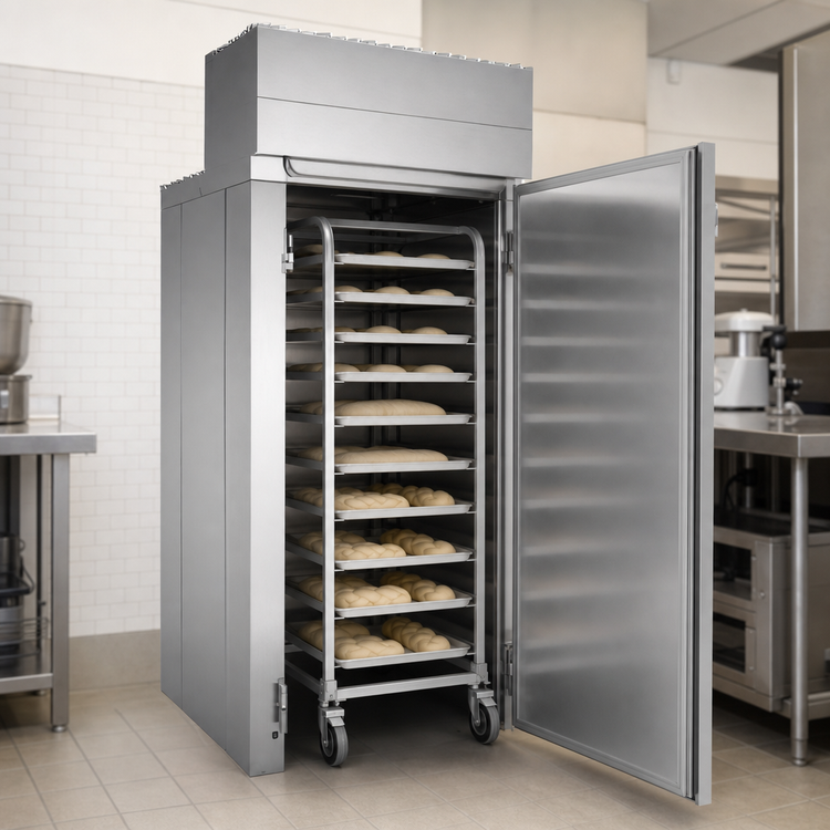 Product image #3 for Baxter Roll-In Electric Proofer Cabinet, Single Section, 4-Rack Capacity, 35.5-Inch Wide, Stainless Steel