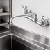 Thumbnail image #3 for Single Pantry Wall-Mount Mixing Faucet with 10-Inch Swing Nozzle and 2.2 GPM VR Aerator
