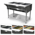 Thumbnail image #3 for Advance Tabco Triumph Supreme 47-1/8 Inch 3-Well Natural Gas Hot Food Table with Undershelf and Cutting Board