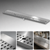 Thumbnail image #3 for Perlick Top Shelf 48 Inch Stainless Steel Drink Rail Drainer