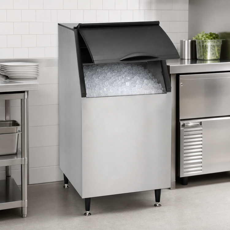 Product image #3 for Ice-O-Matic B42 351 lb Ice Storage Bin with Top-Hinged Front Door