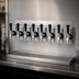 Thumbnail image #3 for Krowne 24 Inch Wall-Mount Glycol-Cooled 8-Faucet Beer Tower with Drip Tray, Brushed Stainless Steel
