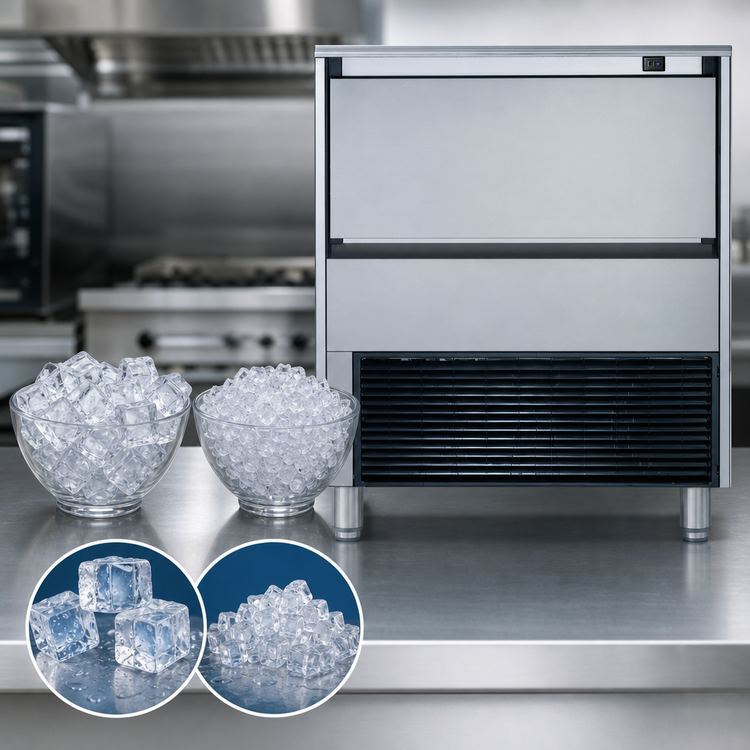 Product image #3 for ITV SPIKA NG 360 Self-Contained Air-Cooled Cube Ice Machine with 99 lb Bin