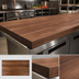 Thumbnail image #3 for John Boos Boos Block Full-Length Edge Grain American Black Walnut Kitchen Countertop, 120 x 36 x 3 Inches