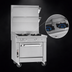 Thumbnail image #3 for Southbend Platinum Heavy Duty 36-Inch Commercial Gas Range with 2 Open Burners, 24-Inch Charbroiler and Convection Oven