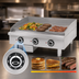 Thumbnail image #3 for BakeMax 24-Inch Countertop Electric Thermostatic Griddle with 3/4-Inch Polished Steel Plate