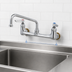 Thumbnail image #3 for T&S Brass Wall-Mount Sink Mixing Faucet with 6-Inch Swing Nozzle, 8-Inch Centers