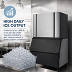 Thumbnail image #4 for Ice-O-Matic Elevation Series™ CIM2047HW Modular Half-Size Cube Ice Maker, Water-Cooled Self-Contained, 1,860 lb/24 hr
