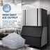 Thumbnail image #4 for Ice-O-Matic Elevation Series Water-Cooled Half-Size Cube Modular Ice Maker, 48 Inch Wide