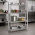 Thumbnail image #3 for Advance Tabco Special Value Series Heavy Duty Chrome-Plated Wire Shelf, 30 x 14 Inches