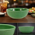 Thumbnail image #4 for Crestware Bay Pointe BP34 15 oz Narrow Rim Vitrified Ceramic Nappy Bowl, Assorted Colors Case of 3