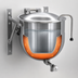 Thumbnail image #3 for Legion LTWT-10 10-Gallon Wall-Mounted 2/3 Jacketed Direct Steam Kettle