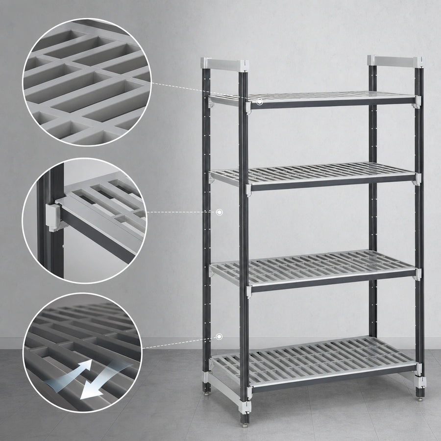 Vented Reinforced Shelf Plates