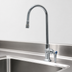 Thumbnail image #3 for Advance Tabco K-48 Single Deck-Mounted Gooseneck Faucet with 8-1/2 Inch Spout, Lead Free