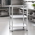 Thumbnail image #3 for RATIONAL Stand I Stationary Open-Sided Stainless Steel Oven Stand for XS