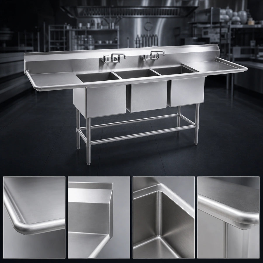Heavy-Duty Stainless Steel Construction
