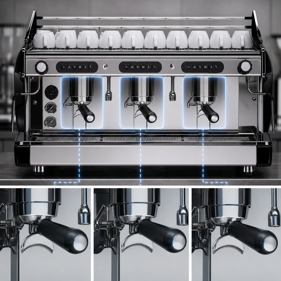 3-Group Brewing System