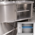 Thumbnail image #3 for BK Resources 36 x 72 Inch Stainless Steel Optional Removable Shelf for Cabinet Base Chef Tables (SHF-3672)