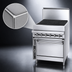 Thumbnail image #3 for Titan JTRH-72B 72-inch Heavy Duty Gas Charbroiler with Cabinet Base