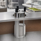 Thumbnail image #3 for Delfield DIS-1013 Drop-In Unheated Round Plate Dispenser with Single Self-Elevating Tube, 10.12-Inch Capacity