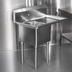 Thumbnail image #3 for Serv-Ware 1-Compartment Economy Sink with 18-Inch Right-Hand Drainboard, 18 Gauge Stainless Steel