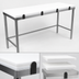 Thumbnail image #3 for John Boos 72-Inch x 24-Inch Poly Top Breaking Table with Stainless Steel Base