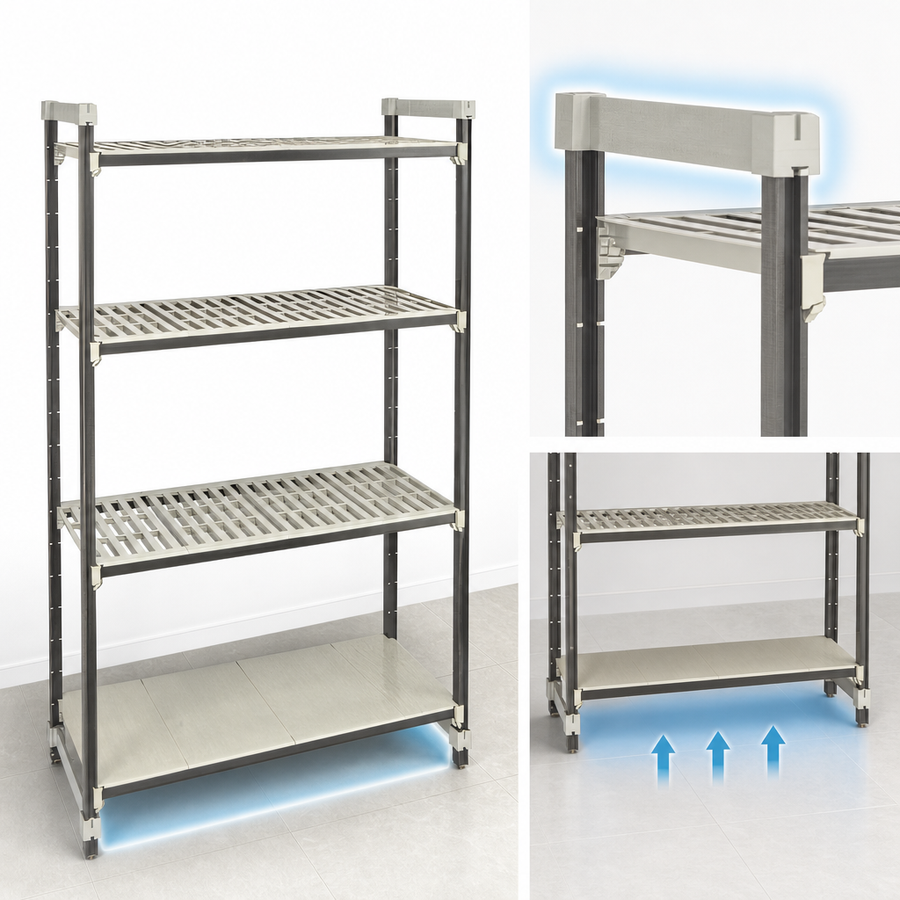 Trackless Top Rail Design