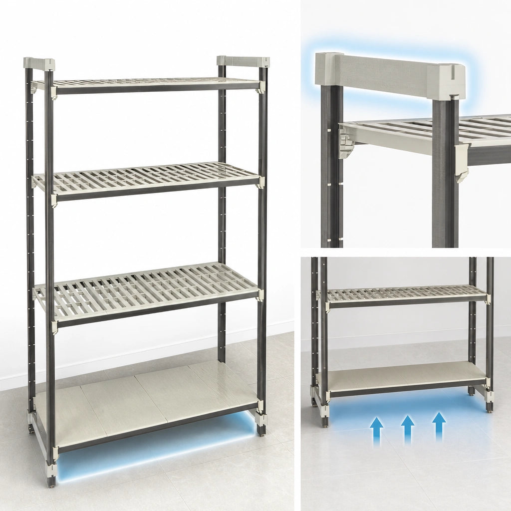 Trackless Top Rail Design