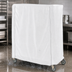 Thumbnail image #3 for Metro Vinyl-Nylon Coated Waterproof Cart Cover for 48 x 21 x 62 Inch Queen Mary & Banquet Carts