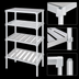 Thumbnail image #3 for Channel Manufacturing BA2042 42 x 20 Inch T-Bar Adjustable Shelf