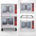 Thumbnail image #4 for Vulcan SG44 Full-Size Double-Deck Gas Convection Oven, 5-Pan Capacity per Section