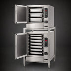 Thumbnail image #3 for Cleveland Range SteamChef (2) 22CGT63.1 Double-Stacked Boilerless Gas Convection Steamer, 3/6-Pan, with Stand