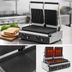 Thumbnail image #3 for Vollrath Countertop Electric Panini Press with Cast-Iron Grooved Plates
