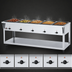 Thumbnail image #3 for Vollrath ServeWell SL 5-Well Electric Hot Food Table, 76 Inch, 208-240V, Open Shelf Base