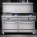 Thumbnail image #3 for Southbend Ultimate 60-Inch Gas Restaurant Range with 2 Open Burners, 48-Inch Griddle, Standard Oven and Convection Oven