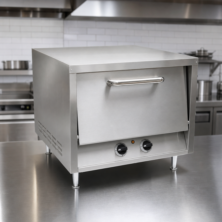 Product image #3 for Comstock-Castle CCEPO19 Countertop Electric Pizza Oven with 2 Hearth Decks, 240V