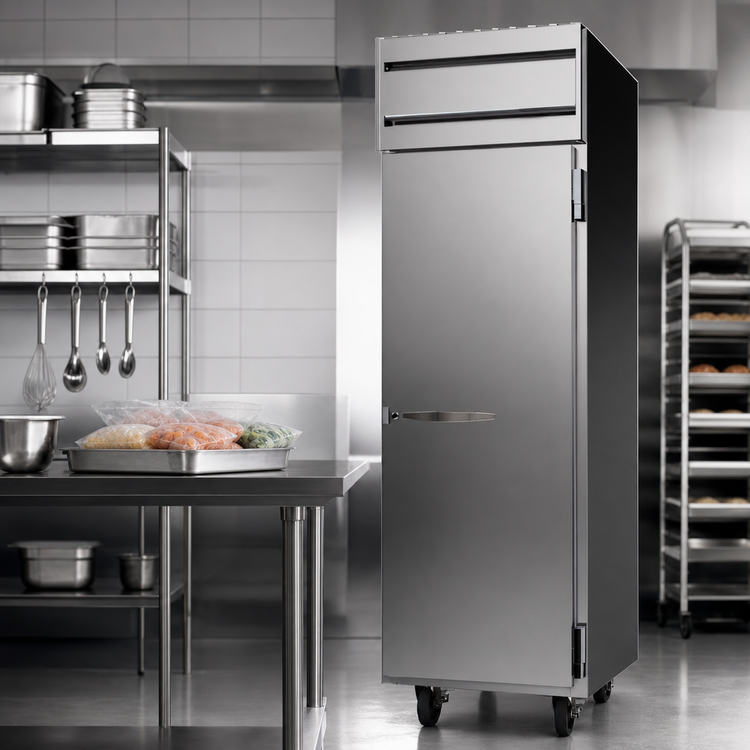 Product image #3 for Beverage-Air Horizon Series One-Section Top-Mount Reach-In Freezer, 21.06 Cu. Ft., Solid Door