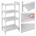 Thumbnail image #4 for Cambro Camshelving Premium 4-Shelf Solid Stationary Starter Unit, 54 Inch Wide x 18 Inch Deep x 72 Inch High, Speckled Gray