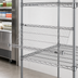 Thumbnail image #3 for Metro Super Erecta Additional Slanted Wire Shelf, 36 x 18 Inch, Chrome Plated