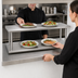 Thumbnail image #3 for BK Resources Double Tier Pass-Through Shelf, 36 x 24 Inches, Stainless Steel