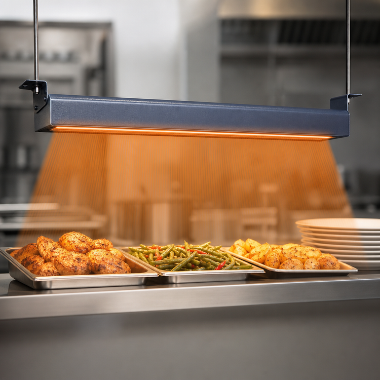 Product image #3 for Hatco Glo-Ray 54-Inch Narrow Infrared Strip Heater